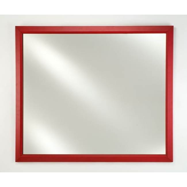 Afina Corporation Framed Mirror 24X36 Colorgrain Yellow Plain