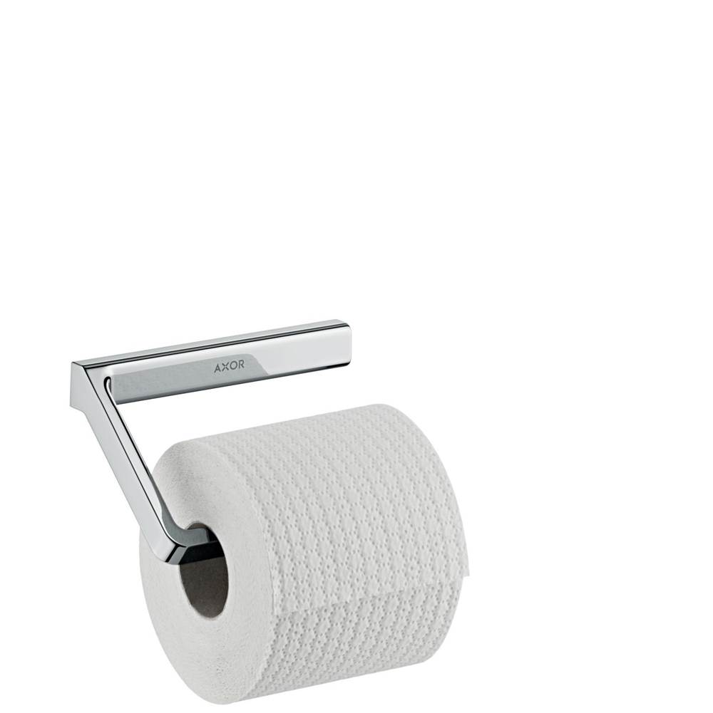 Axor Universal SoftSquare Toilet Paper Holder without Cover in Brushed Nickel