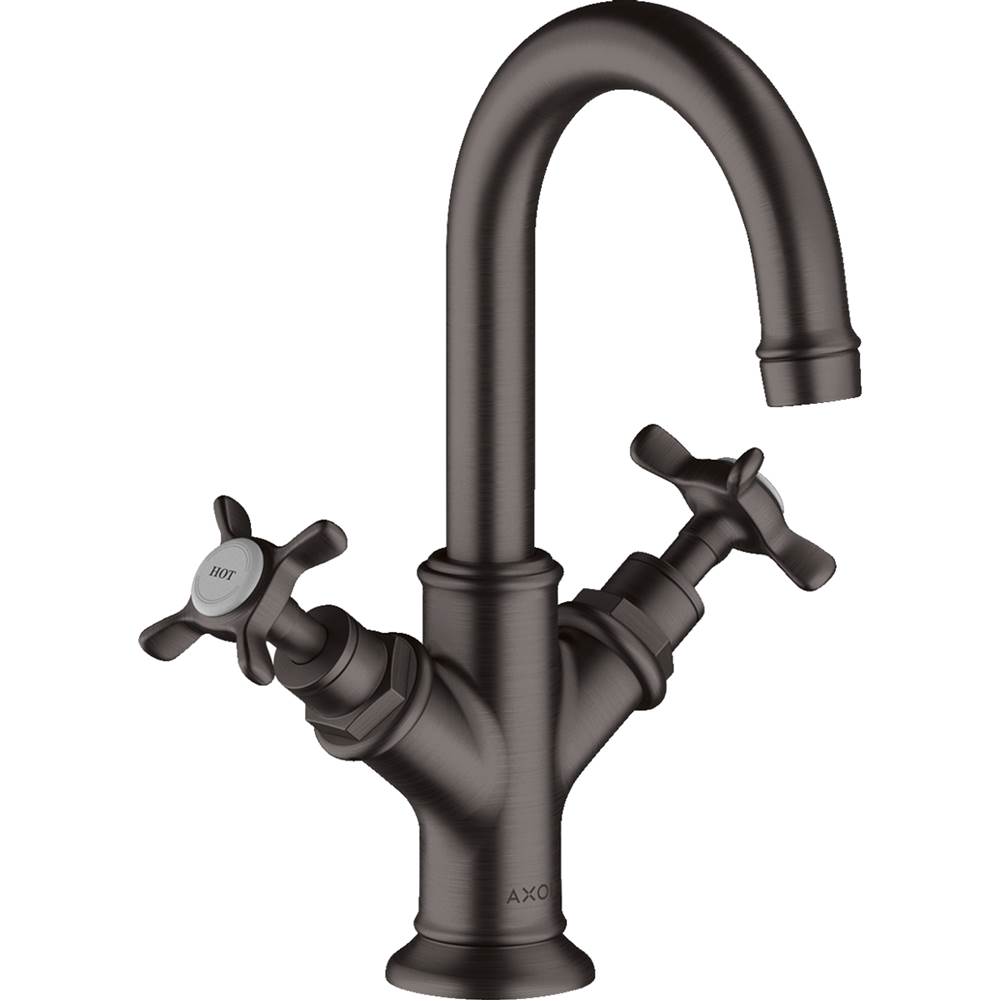 Axor Montreux 2-Handle Faucet 160 with Pop-Up Drain, 1.2 GPM in Brushed Black Chrome