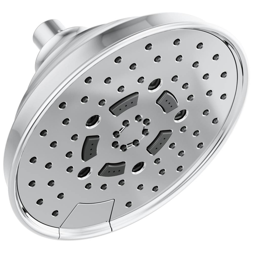 Brizo Universal Showering 7'' Classic Round H2Okinetic® Multi-Function Wall Mount Shower Head - 1.75 GPM