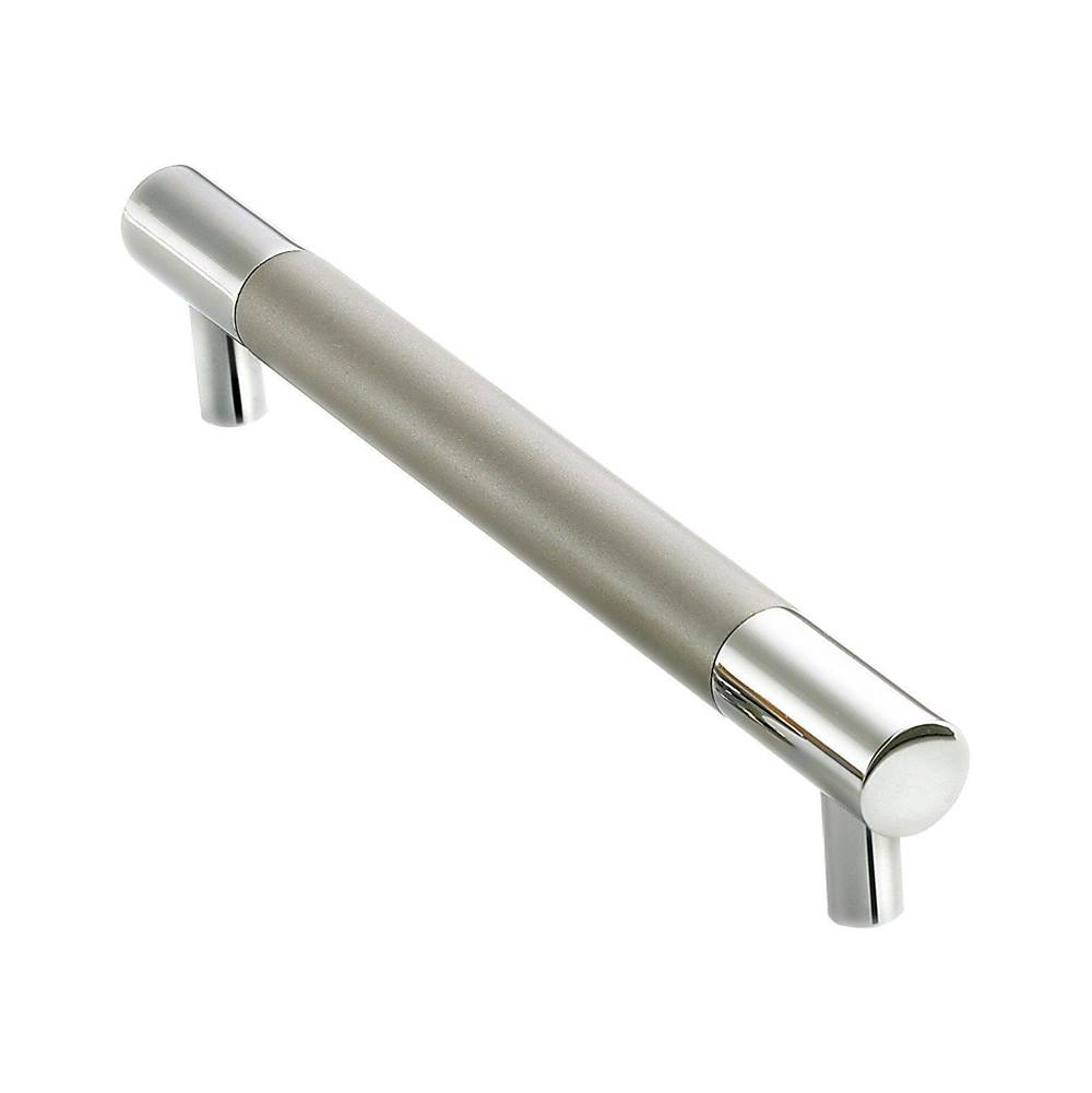 Colonial Bronze Cabinet, Appliance, Door and Shower Door Pull Hand Finished in Satin Nickel and Distressed Black