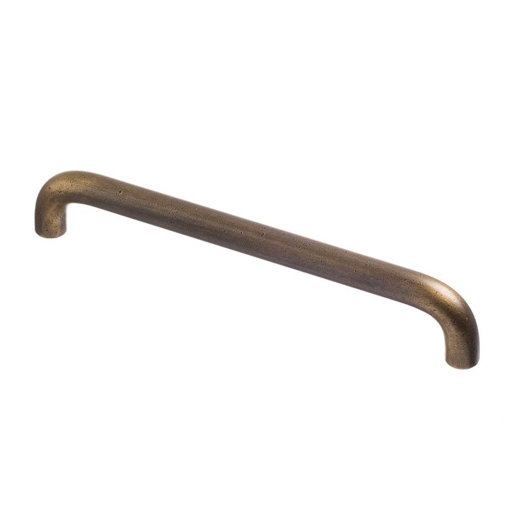 Colonial Bronze Cabinet, Appliance, Door and Shower Pull Hand Finished Hand Finished in Unlacquered Polished Brass