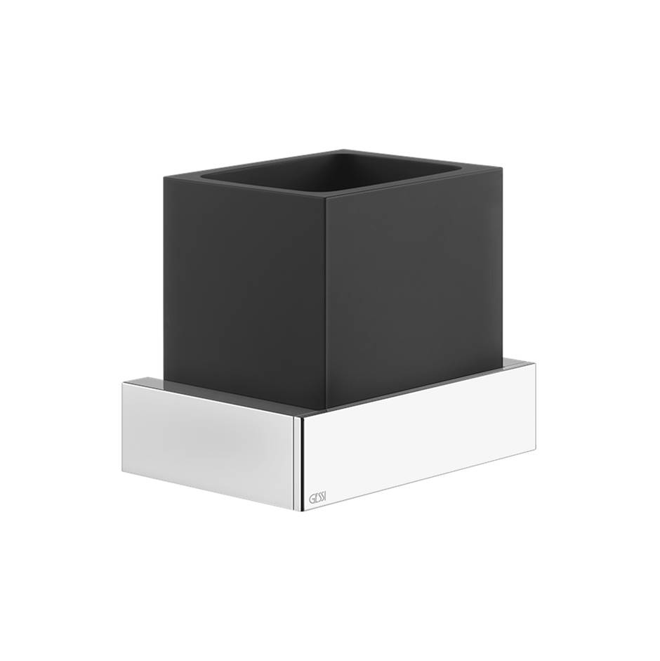 Gessi Wall-Mounted Holder - Black Neolyte