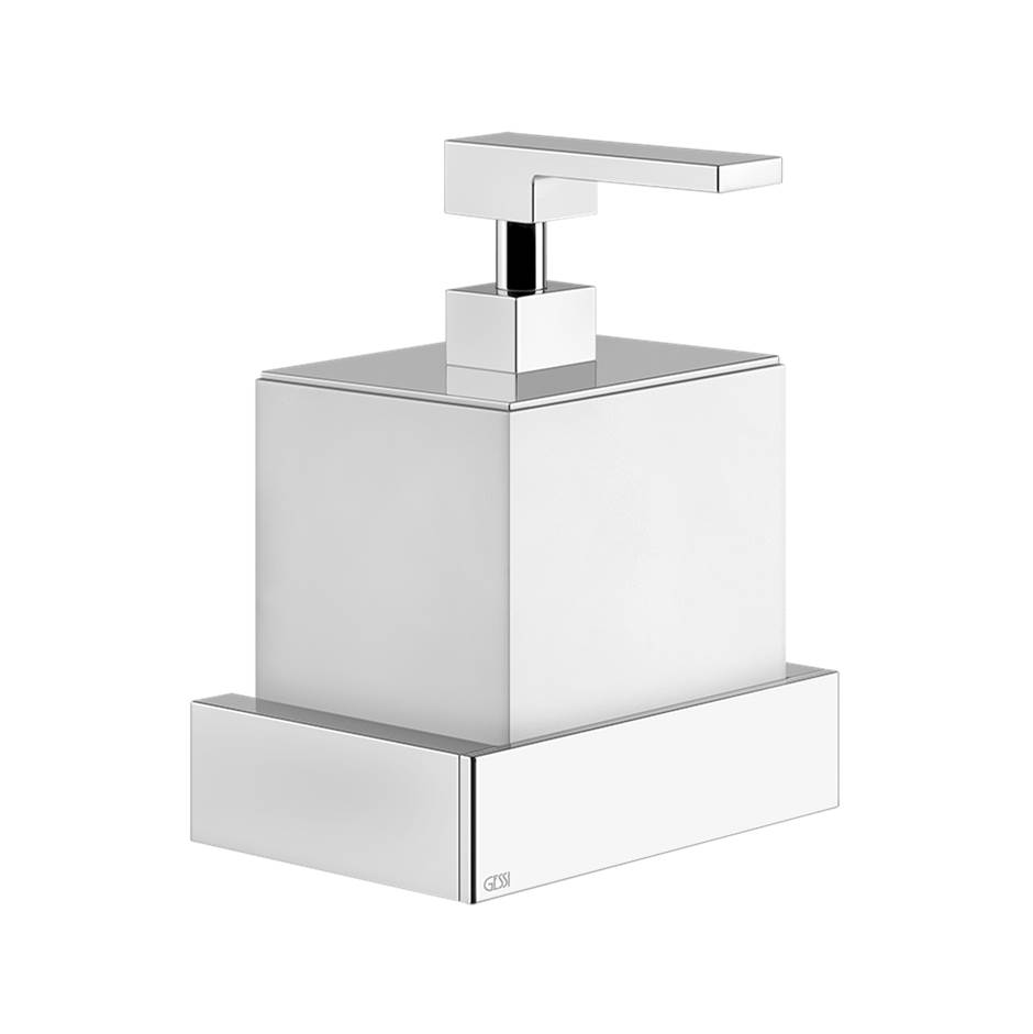 Gessi Wall-Mounted Liquid Soap Dispenser - White Neolyte