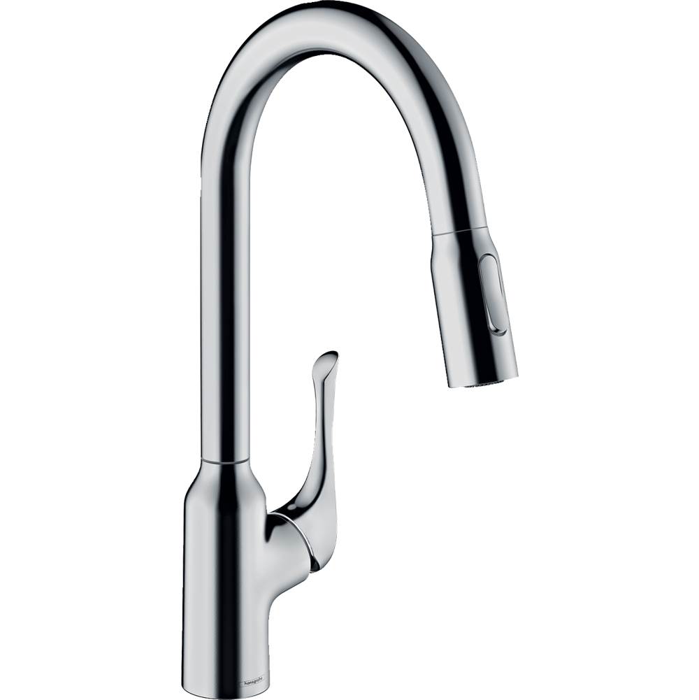 Hansgrohe Allegro N HighArc Kitchen Faucet, 2-Spray Pull-Down, 1.75 GPM in Chrome