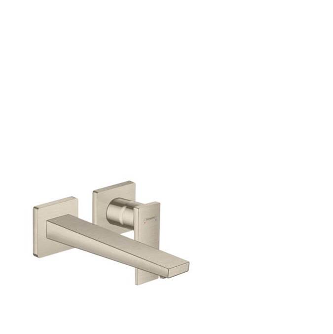 Hansgrohe Metropol Wall-Mounted Single-Handle Faucet Trim with Lever Handle, 1.2 GPM in Brushed Nickel