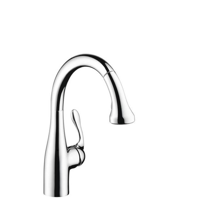 Hansgrohe Allegro E Gourmet Prep Kitchen Faucet, 2-Spray Pull-Down, 1.75 GPM in Chrome