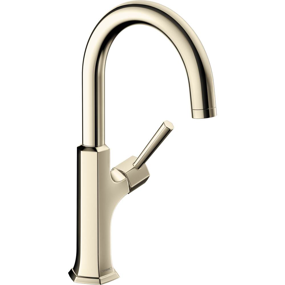 Hansgrohe Locarno Bar Faucet, 1.5 GPM in Polished Nickel