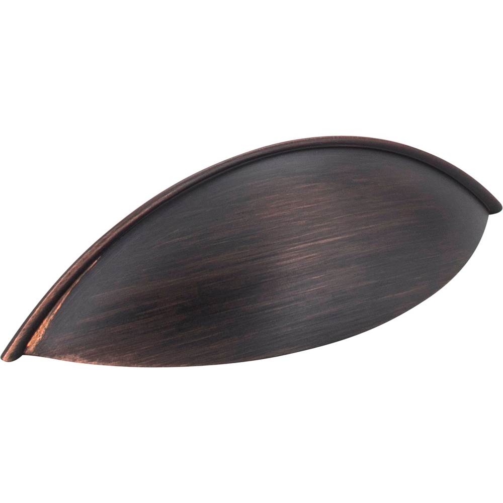 Jeffrey Alexander 96 mm Center-to-Center Brushed Oil Rubbed Bronze Bordeaux Cabinet Cup Pull