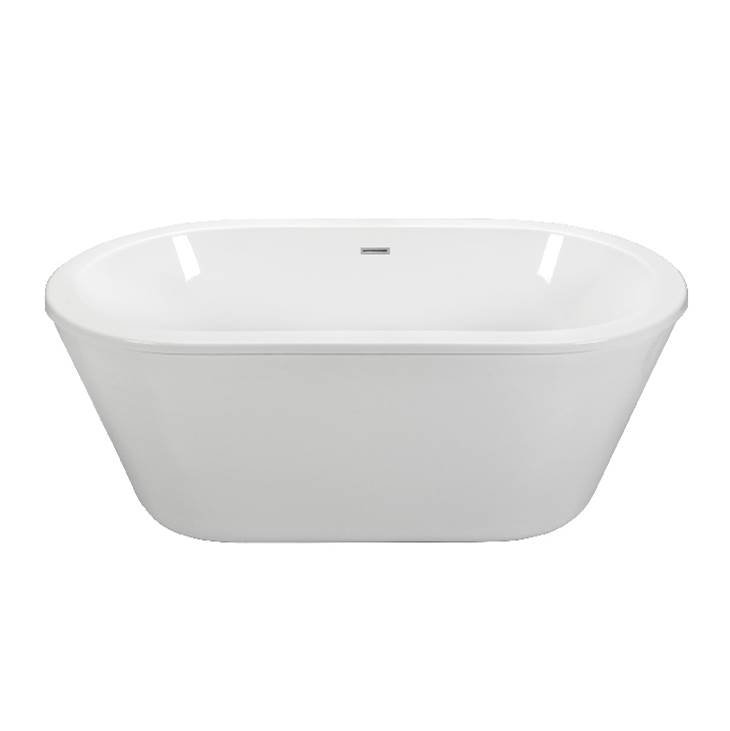 MTI Baths New Yorker 11 Acrylic Cxl Freestanding Air Bath - White (66X36)