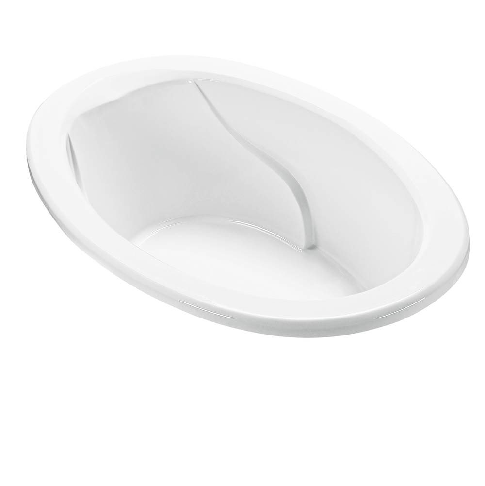 MTI Baths Adena 5 Acrylic Cxl Oval Drop In Stream - White (63X41.25)