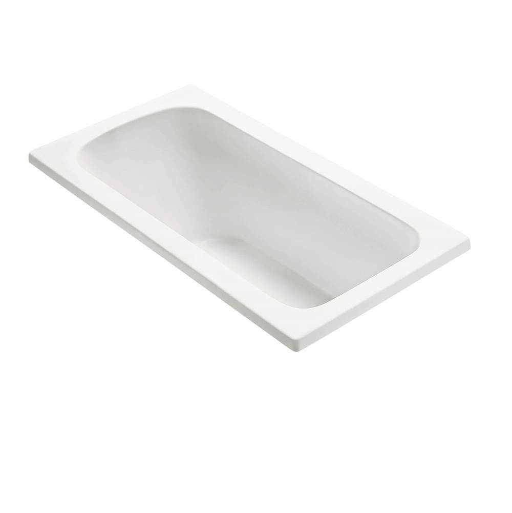MTI Baths Sophia 1 Dolomatte Drop In Air Bath Elite/Microbubbles - White (59.5X31)