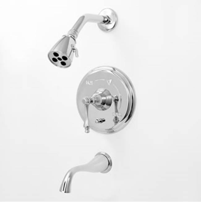 Sigma Pressure Balanced Tub & Shower Set Trim (Includes Haf And Wall Tub Spout) Montreal Coco Bronze .63