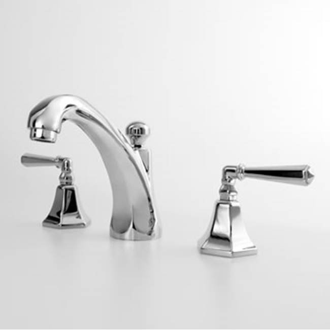 Sigma Widespread Lav Set With Lever Valencia Polished Nickel Pvd .43