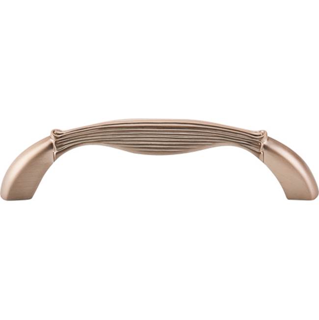 Top Knobs Straight Pull 3 3/4 Inch (c-c) Brushed Bronze