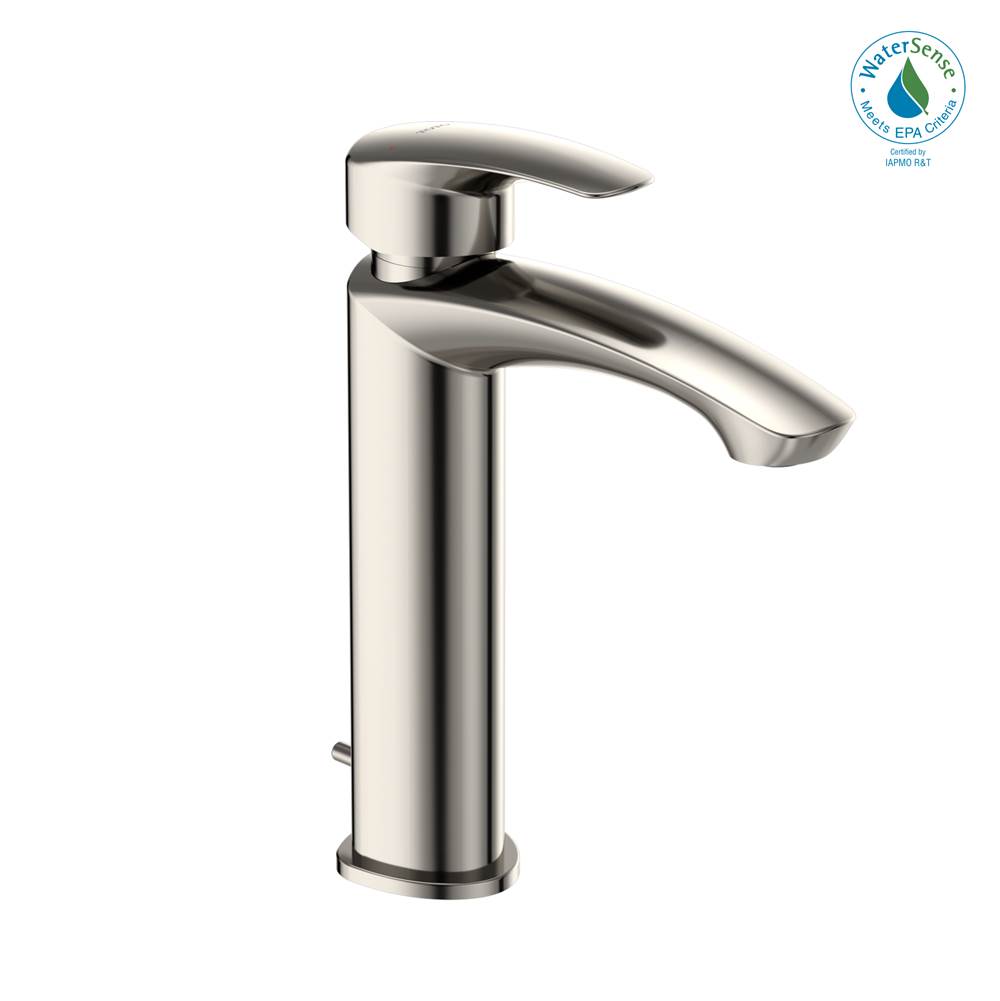 TOTO Toto® Gm 1.2 Gpm Single Handle Semi-Vessel Bathroom Sink Faucet With Comfort Glide Technology, Polished Nickel
