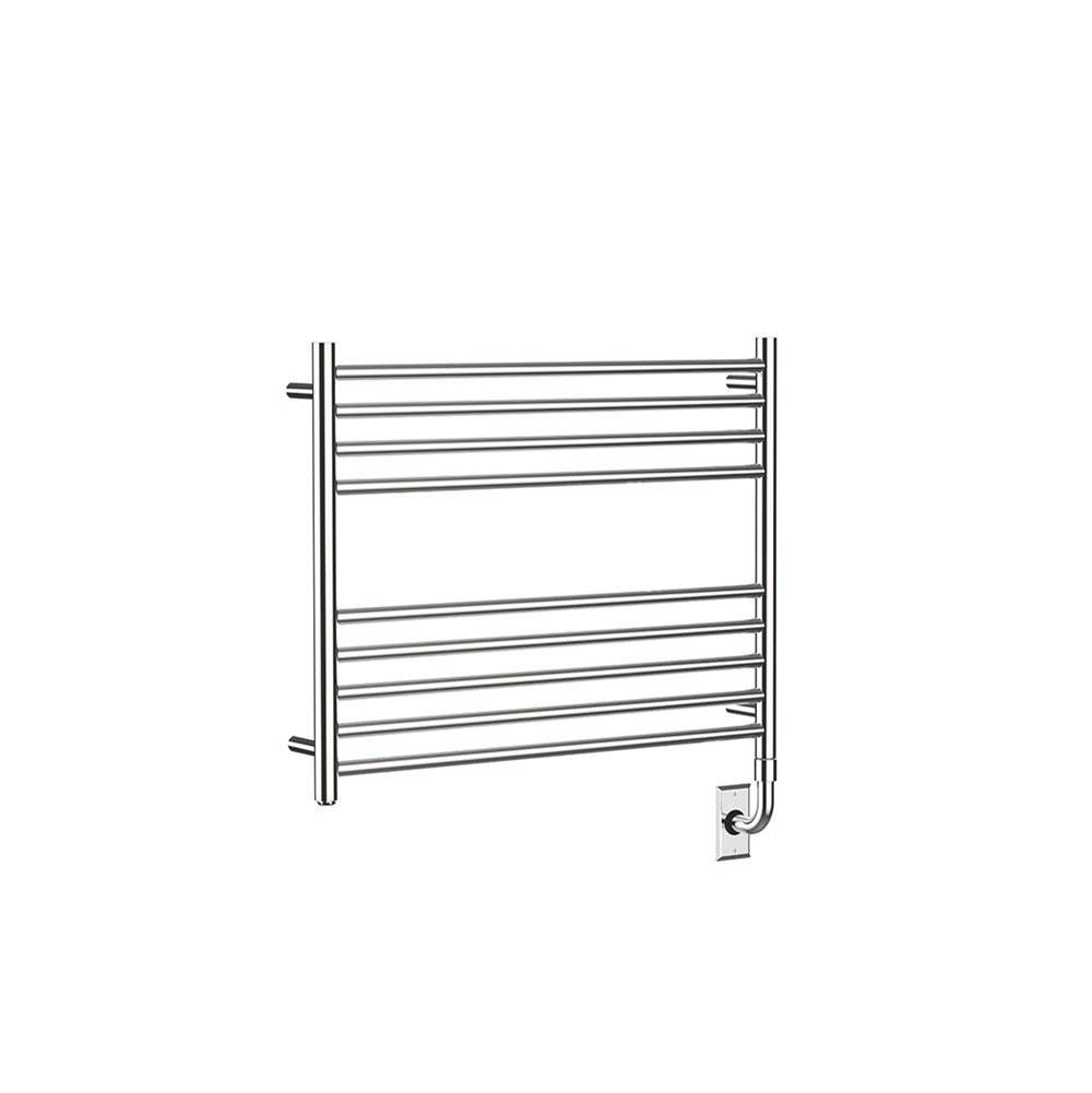 Vogue UK European Classics Stock Towel Dryer - Electric Only - Brushed Stainless Steel
