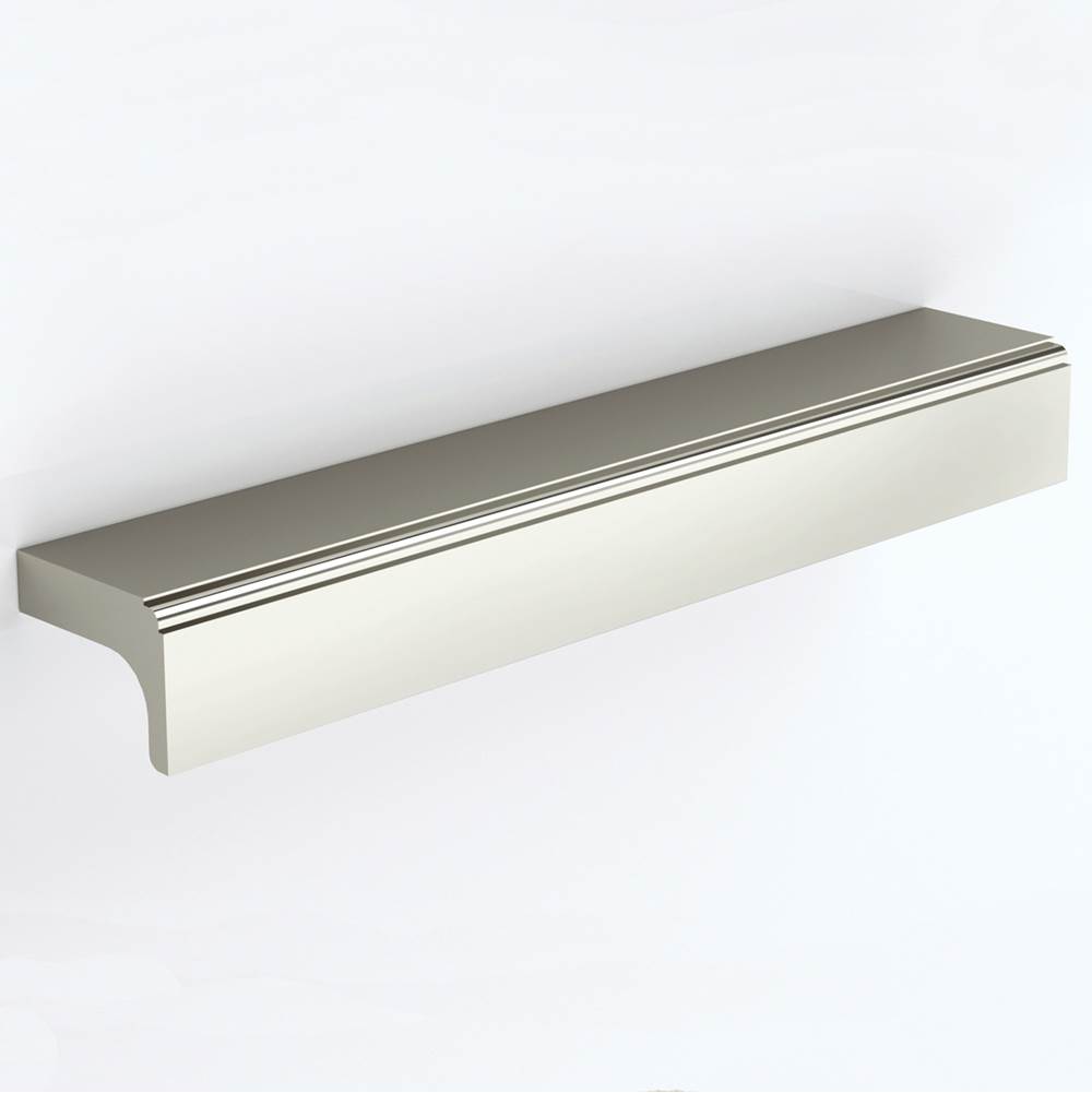 Water Street Brass 3/4'' C-C Coin Knurl Style Tab Pull - Polished Chrome