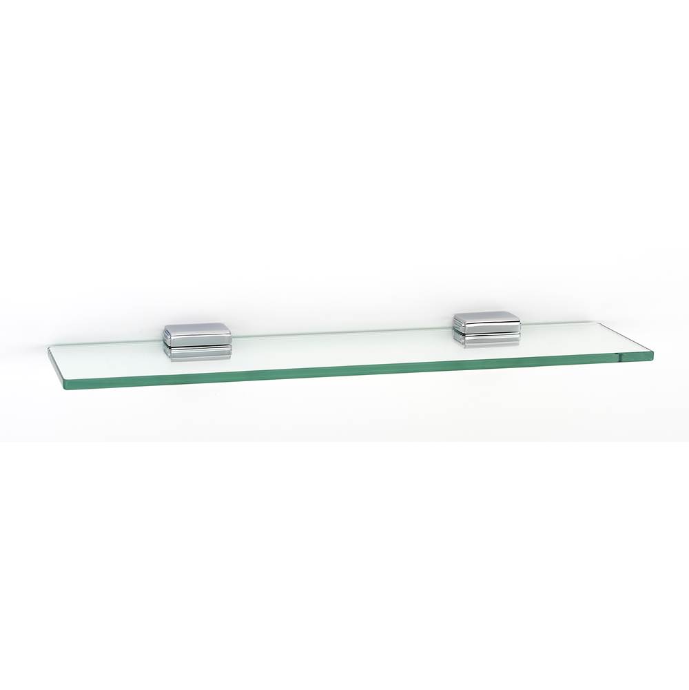 Alno 18'' Glass Shelf W/Brackets