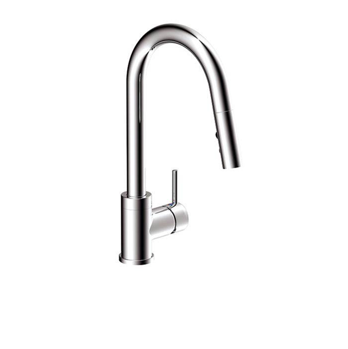 ALT Progetto Aqua US Cantinetta Single-Control Pull-Down Kitchen Faucet