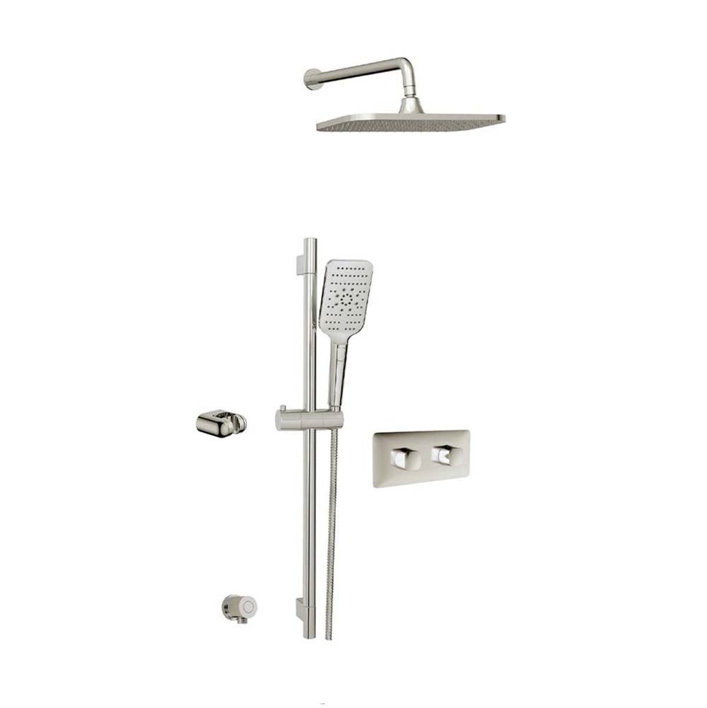 Aquabrass Inabox 1 Shower Faucet - 2 Way Shared - T12123 Valve Required