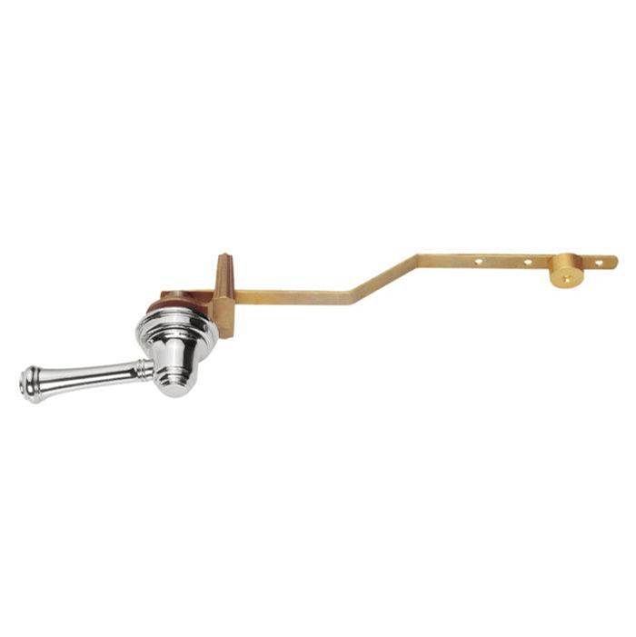 Axent Peninsula Tank Lever Polished Brass