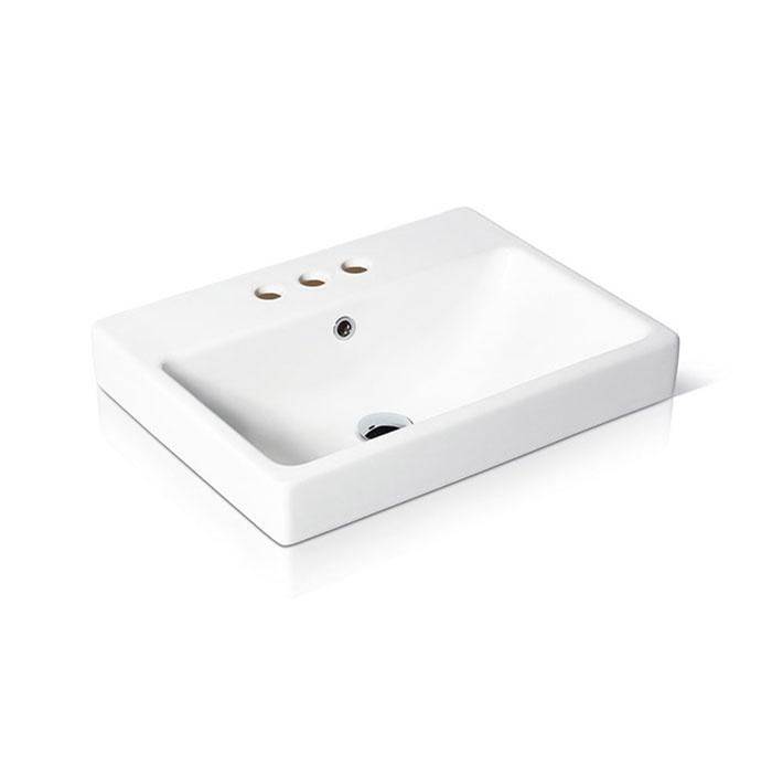 Axent Dune Ii Ffc Recessed Counter Basin-560,8'' 3 Hole