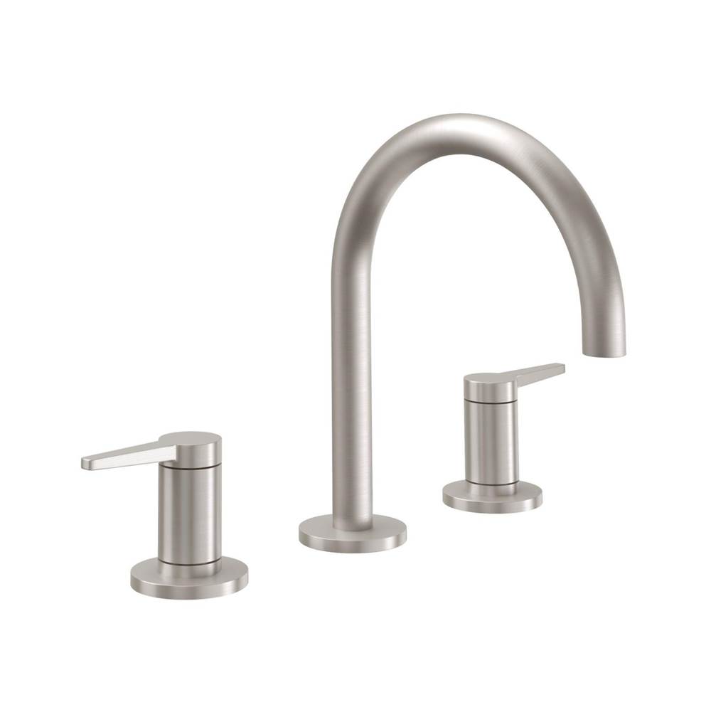 California Faucets 8'' Widespread Lavatory Faucet with ZeroDrain - High Spout