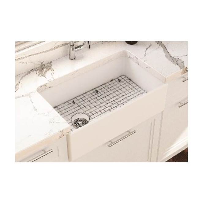 Cheviot Products Adria Fireclay Kitchen Sink, 33'', Gloss White