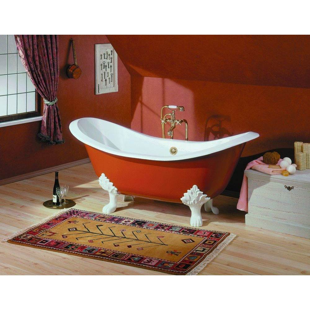 Cheviot Products Regency Cast Iron Bathtub With Lion Feet