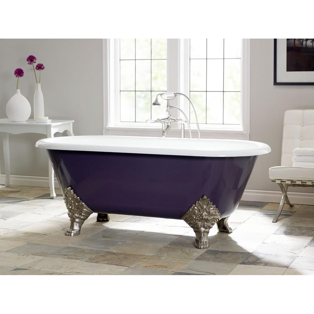 Cheviot Products CARLTON Cast Iron Bathtub with Continuous Rolled Rim