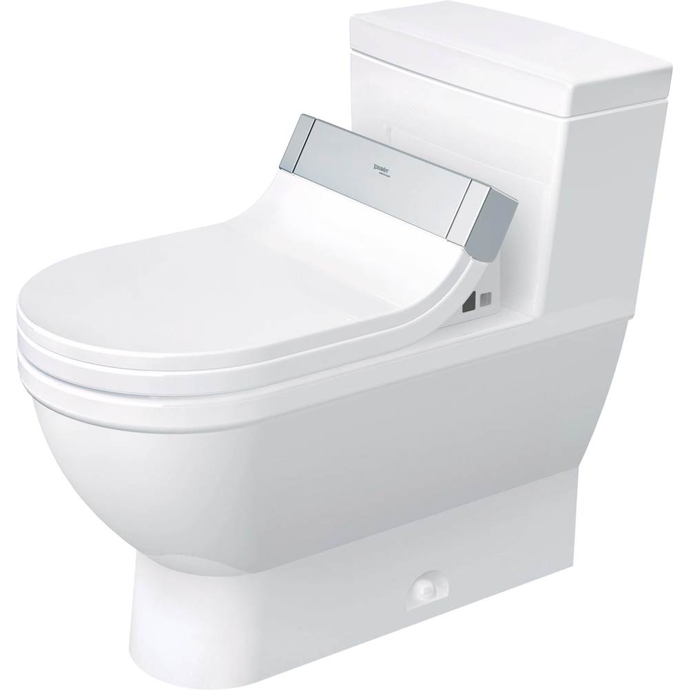 Duravit Starck 3 One-Piece Toilet Kit White with Seat