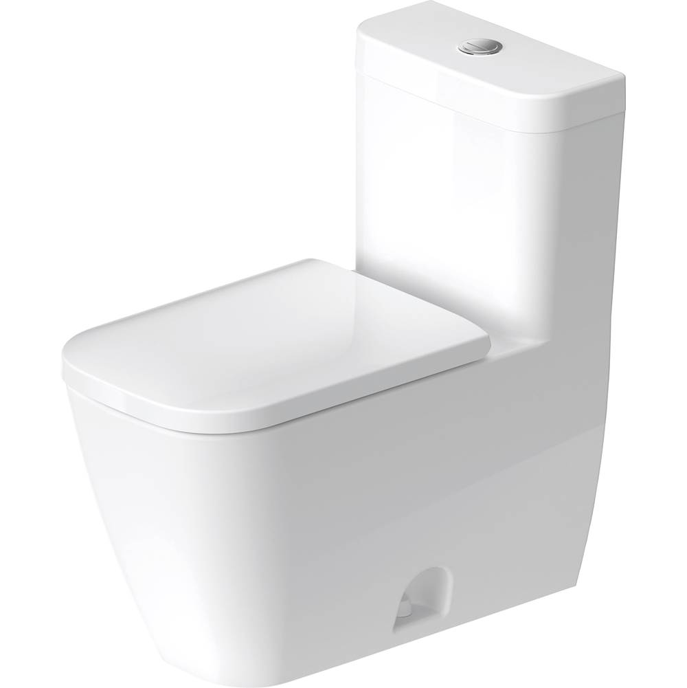 Duravit Happy D.2 One-Piece Toilet Kit White with Seat
