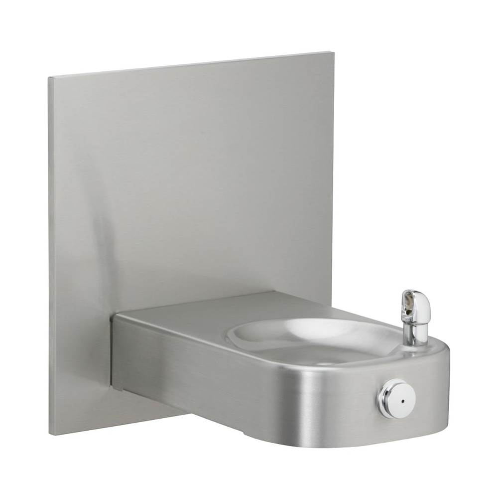 Elkay Slimline Soft Sides Heavy Duty Single Fountain, Non-Filtered Non-Refrigerated Stainless