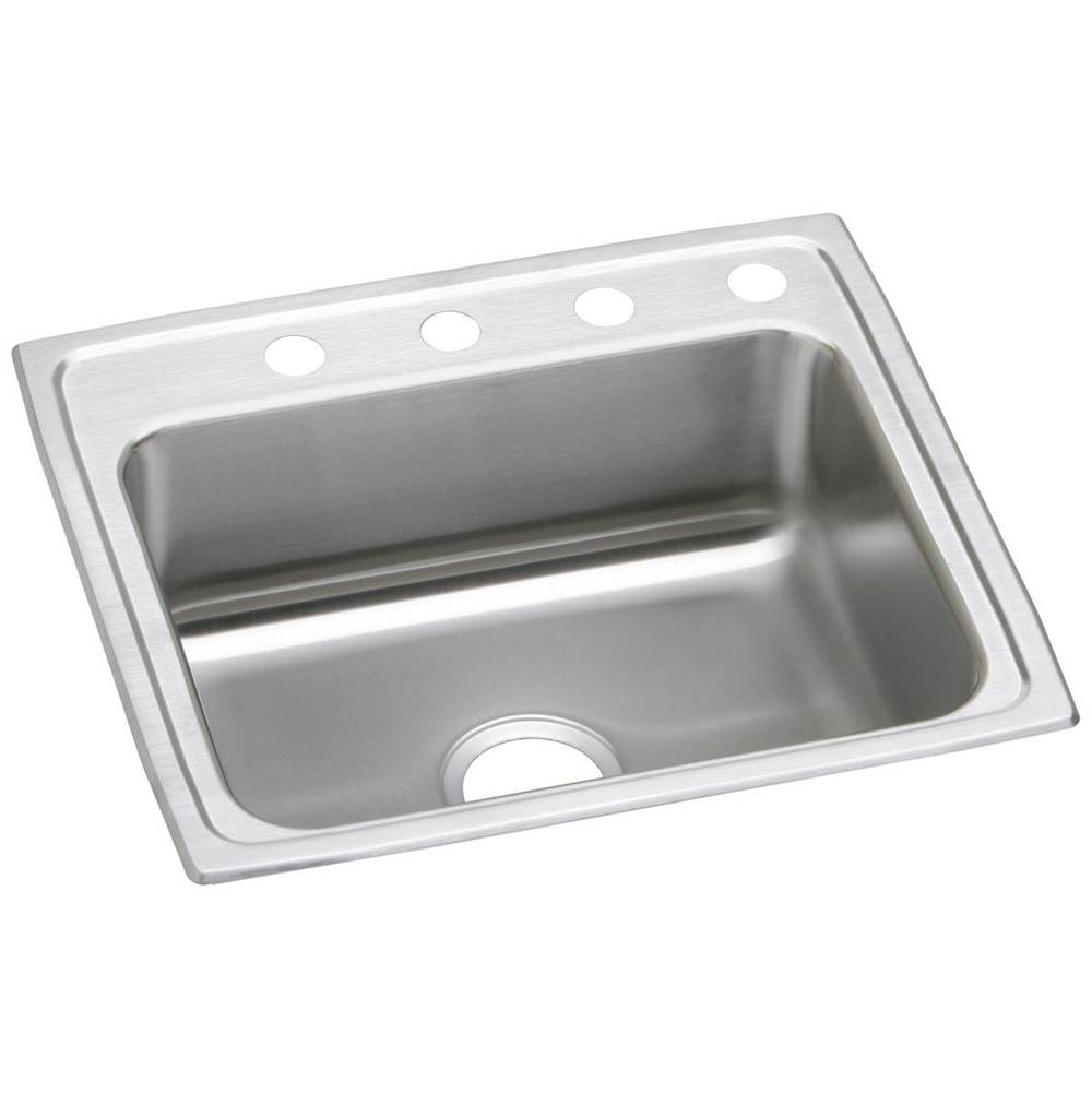 Elkay Celebrity Stainless Steel 25'' x 21-1/4'' x 7-1/2'', 2-Hole Single Bowl Drop-in Sink
