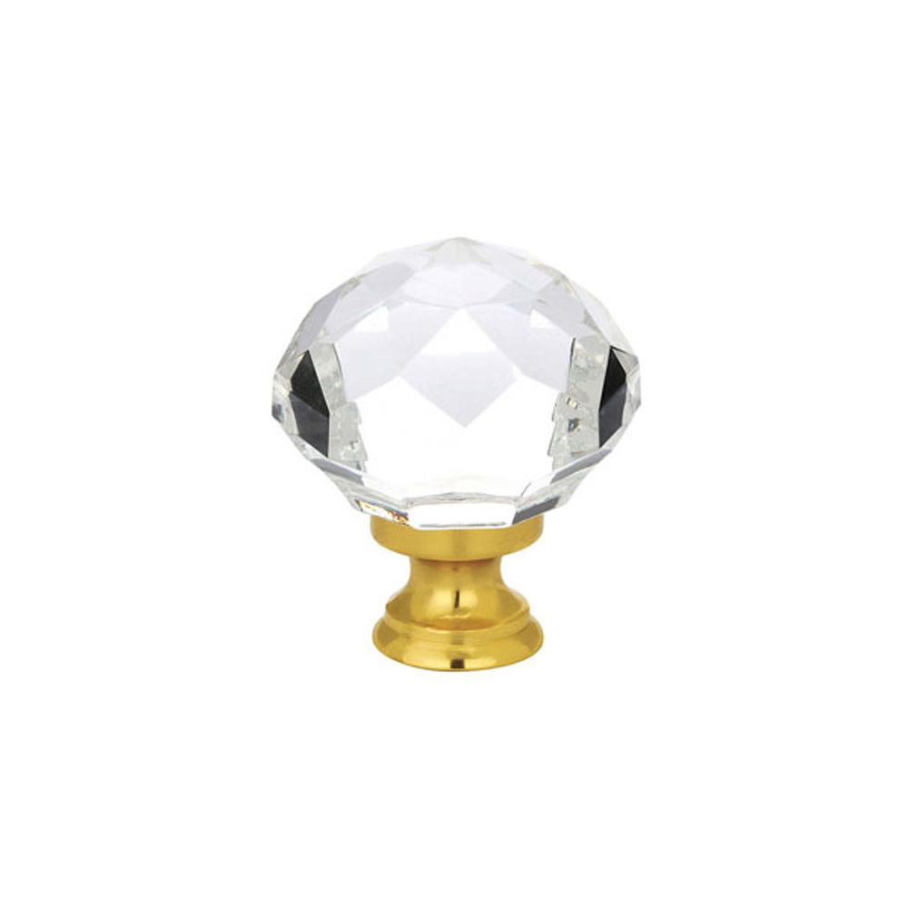 Emtek Diamond Wardrobe Knob, 1-3/4'', US3