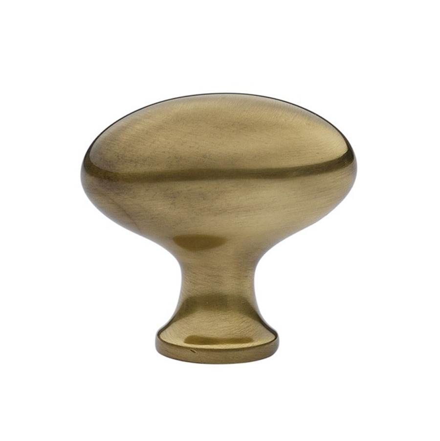 Emtek Cabinet Knob, Brass Egg, 1'', US7