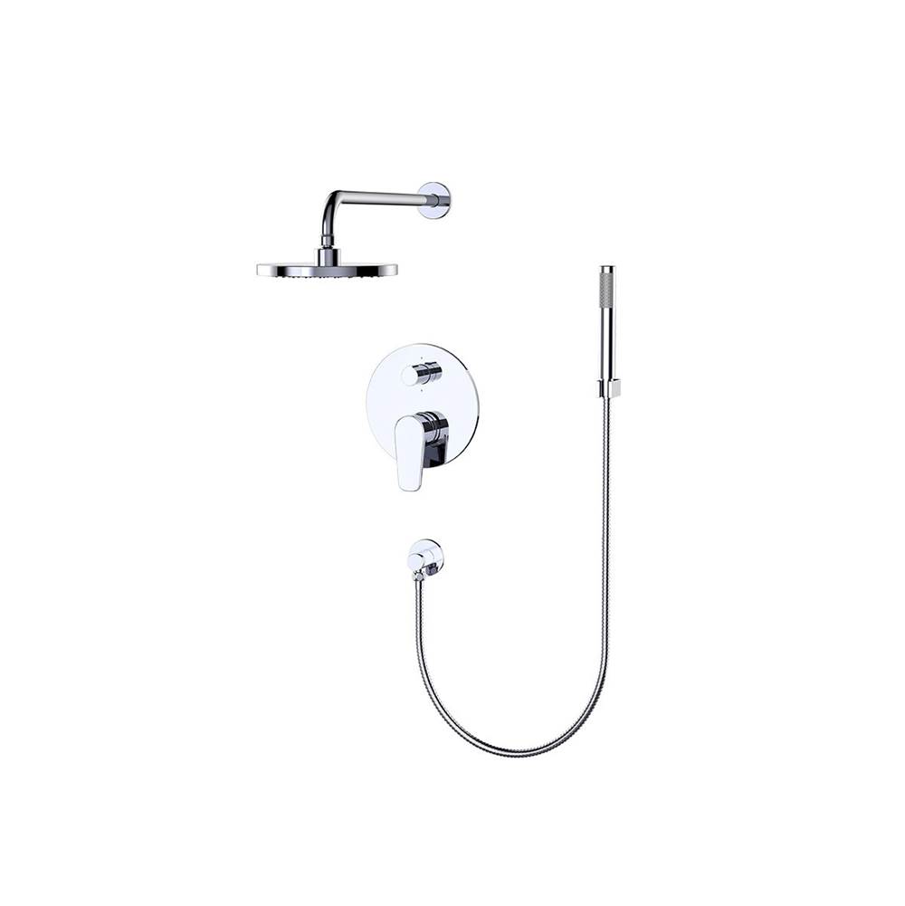 Fluid Utopia Shower with Handheld Shower Trim Kit