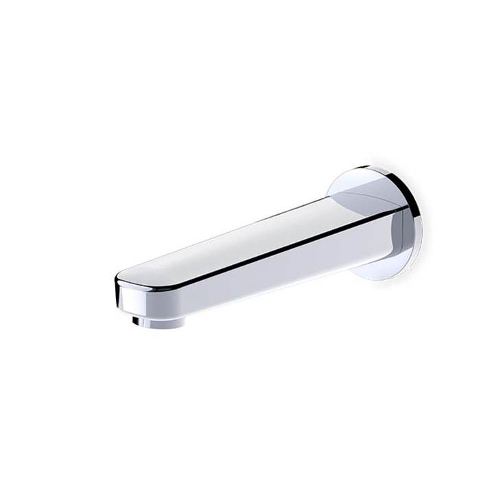 Fluid fluid 8'' Utopia Round Tub Spout - Brushed Nickel