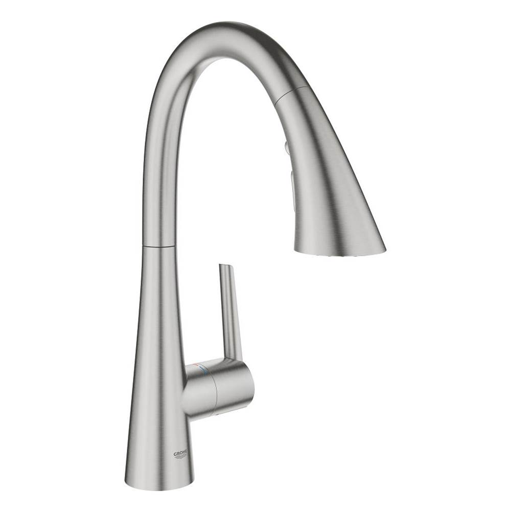 Grohe Single-Handle Pull Down Triple Spray Bar Faucet  1.75 GPM