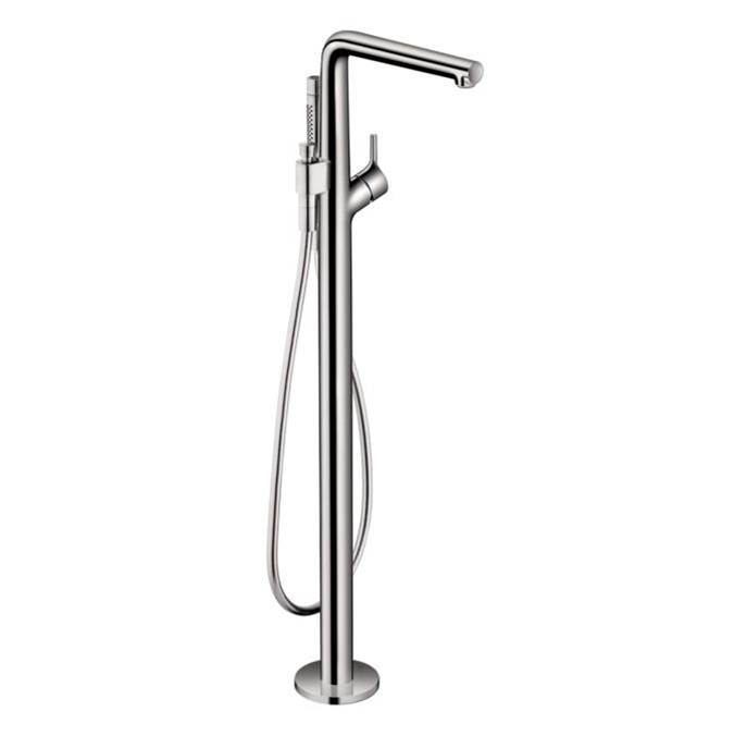 Hansgrohe Talis S Freestanding Tub Filler Trim with 1.75 GPM Handshower in Chrome