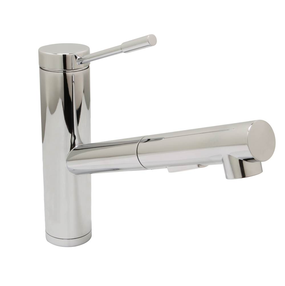 Huntington Brass Pull-Out Kitchen Faucet, Chrome