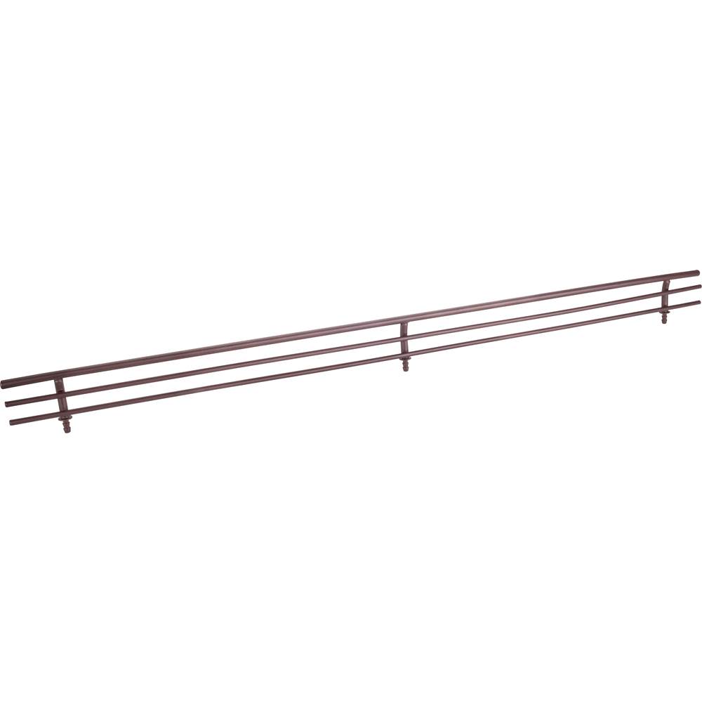 Hardware Resources 23'' Wide Dark Bronze Wire Shoe Fence for Shelving