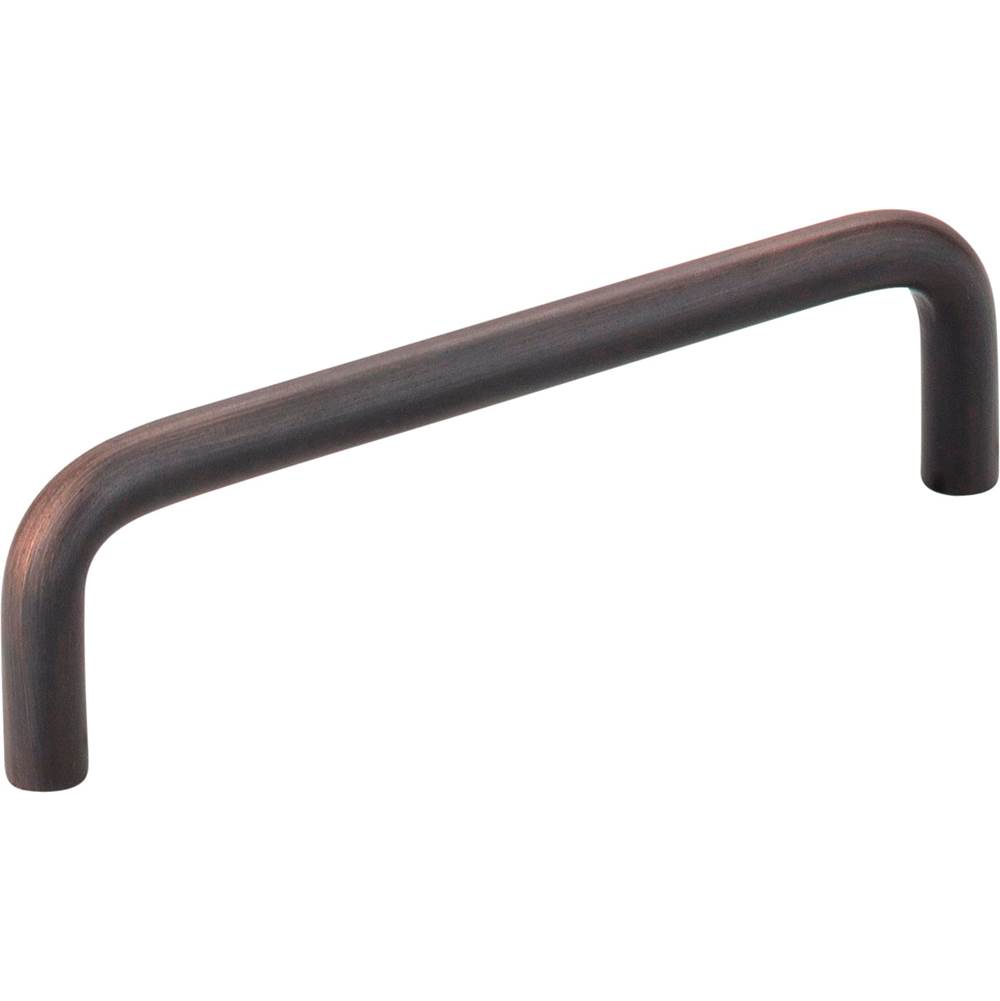 Hardware Resources 4'' Center-to-Center Brushed Oil Rubbed Bronze Torino Cabinet Wire Pull