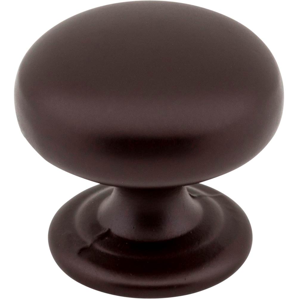 Hardware Resources 1-1/4'' Diameter Dark Bronze Florence Cabinet Mushroom Knob