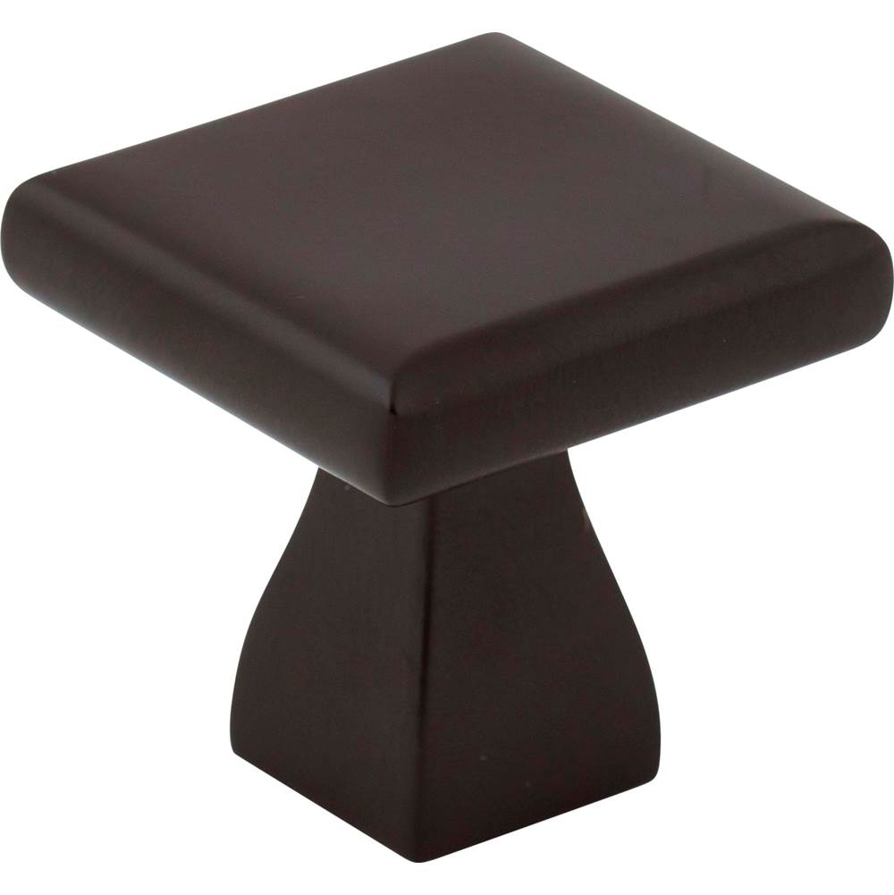 Hardware Resources 1'' Overall Length Matte Black Square Hadly Cabinet Knob