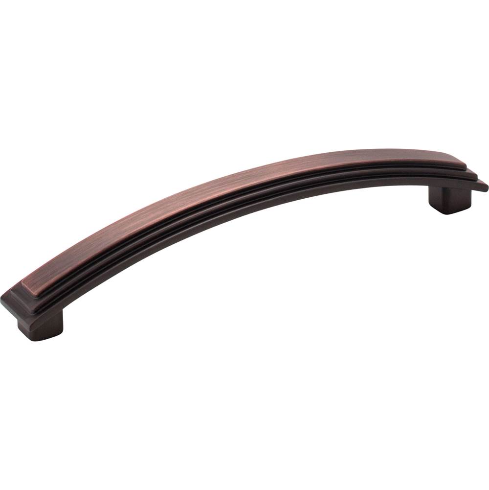 Hardware Resources 128 mm Center-to-Center Brushed Oil Rubbed Bronze Arched Calloway Cabinet Pull
