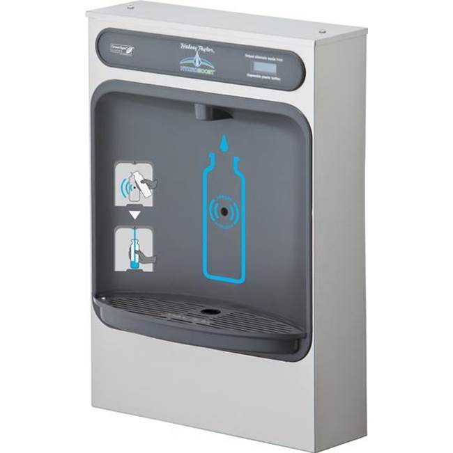 Halsey Taylor HydroBoost Bottle Filling Station Surface Mount, Non-Filtered Non-Refrigerated Stainless