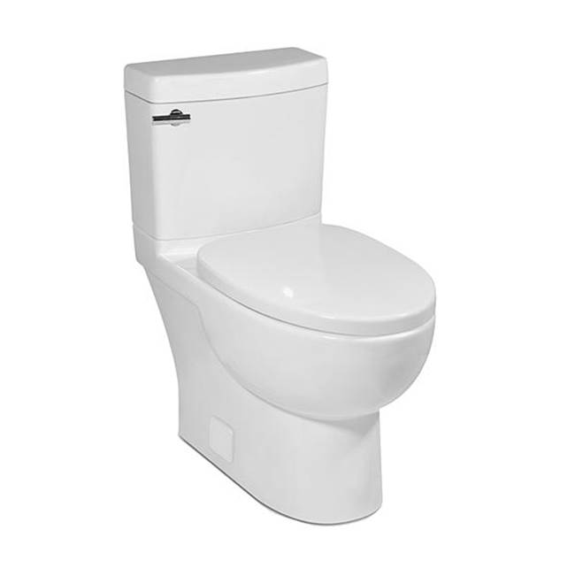 Icera Malibu II CEL 10in Rough Toilet Bowl Rimless White