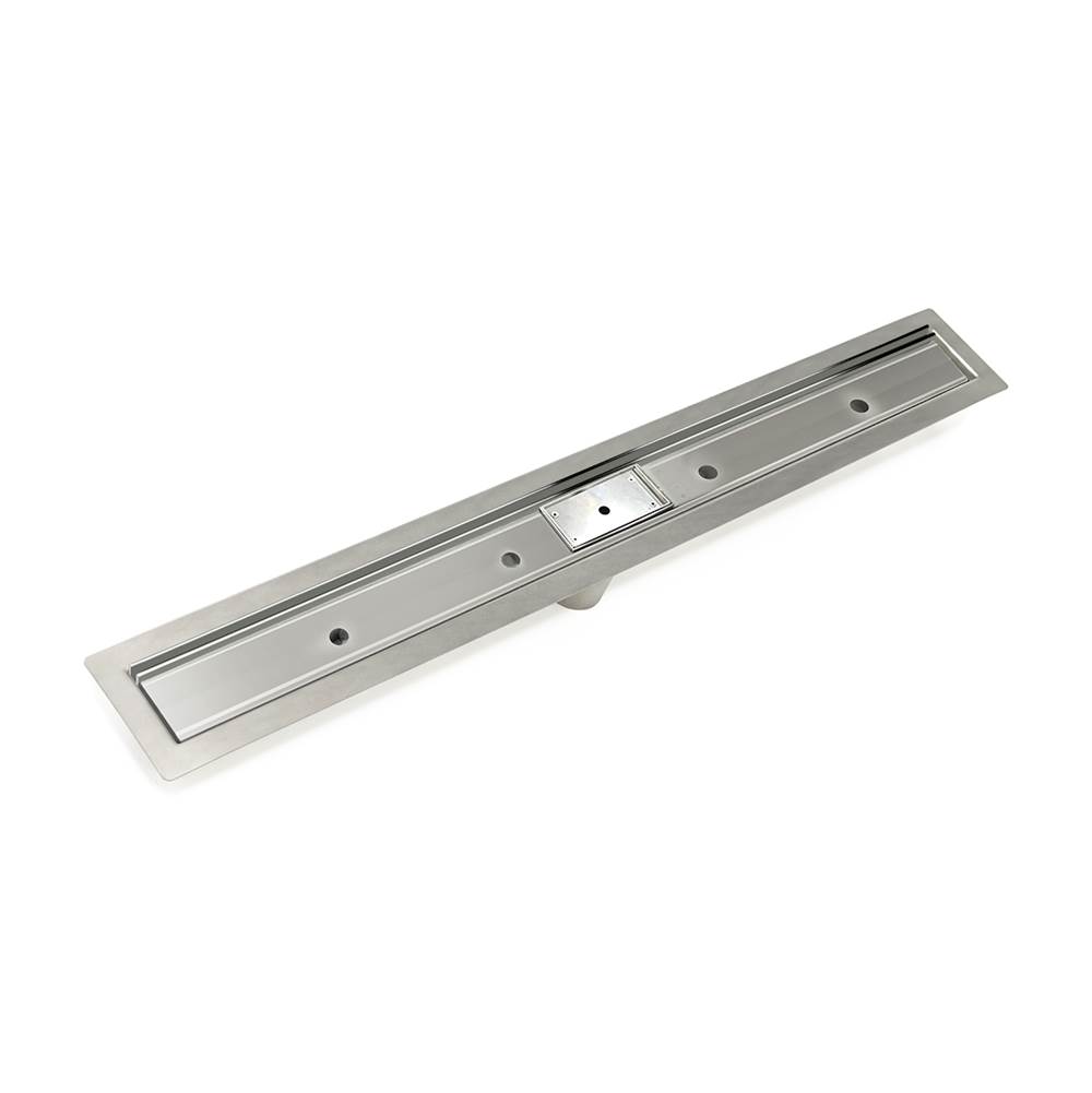 Infinity Drain 36'' Slot Drain Complete Kit for FF Series in Polished Stainless